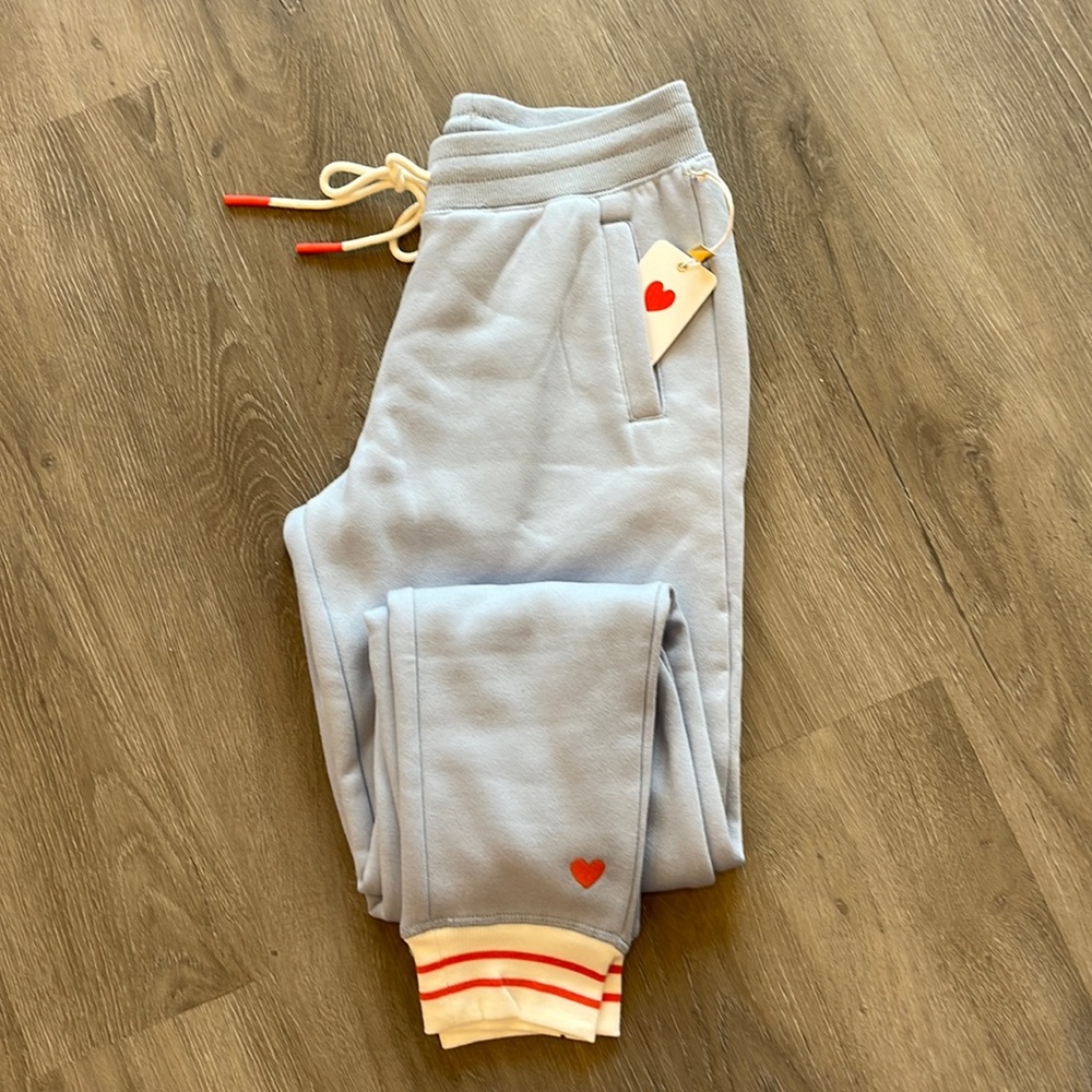Powder Blue Jogger Pants by PJ Salvage